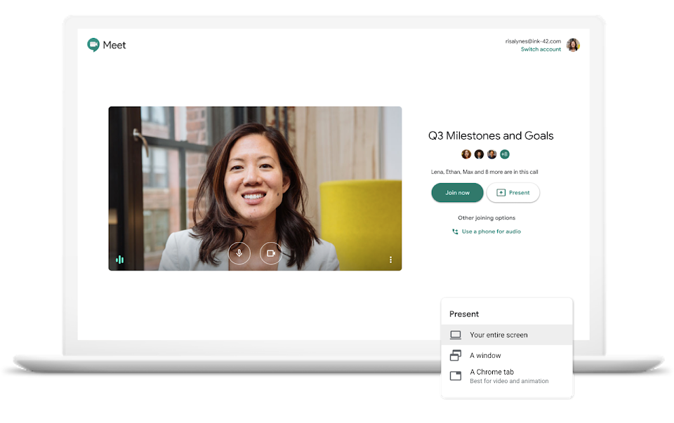Google Meet  - Il miglior servizio di videoconferenza per gli utenti di G Suite