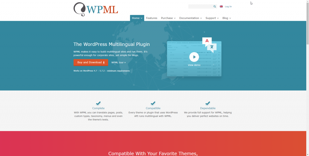 WPML multilingual per wordpress
